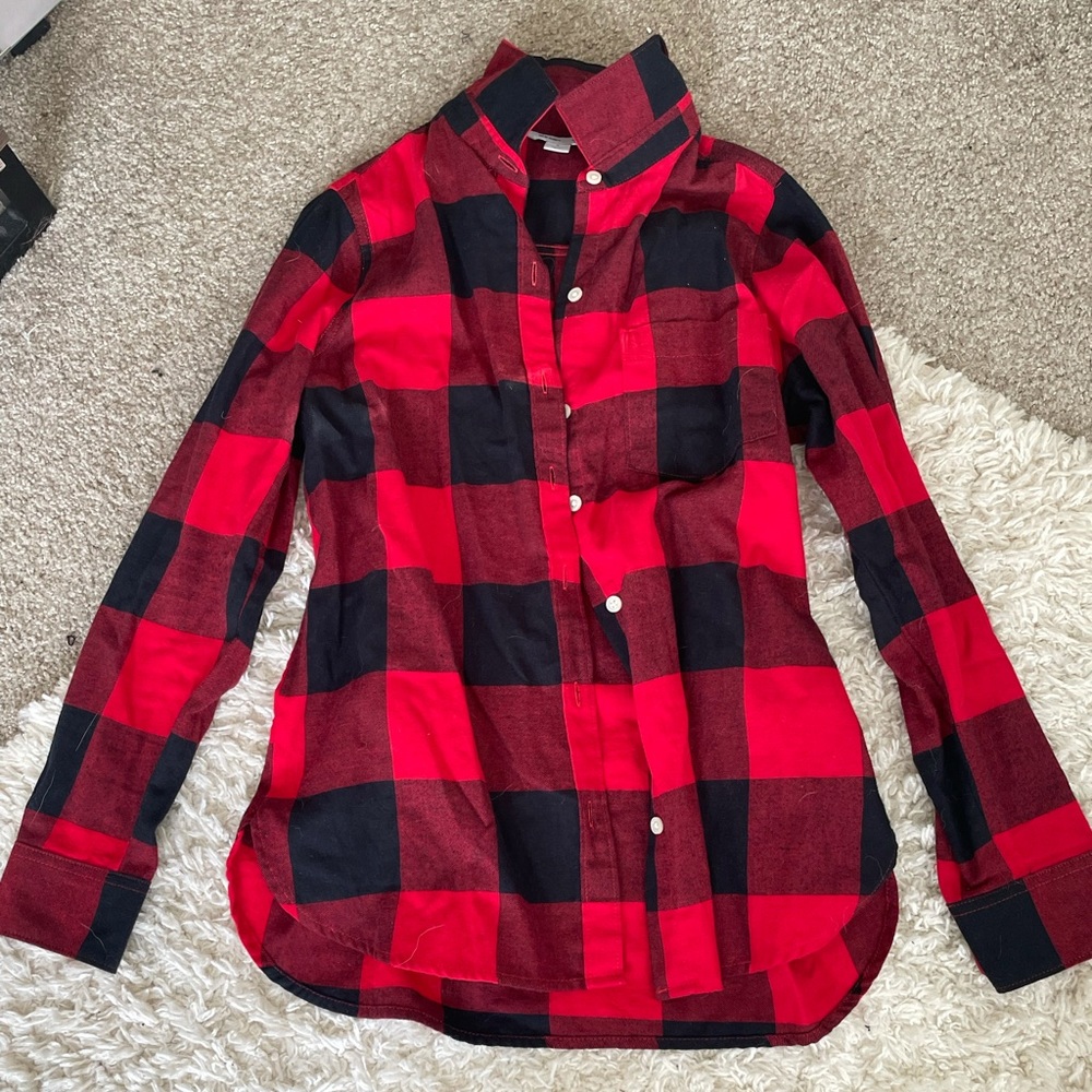 Red and black flannel